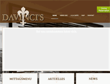 Tablet Screenshot of da-vincis.ch
